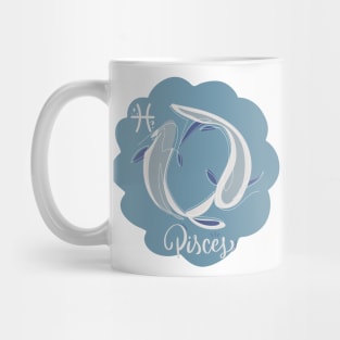 Pisces: Dive into dreams, where imagination thrives. Mug